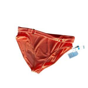 Swimsuit Bottom Crinkle Texture Time And Tru Women's Plus 2X